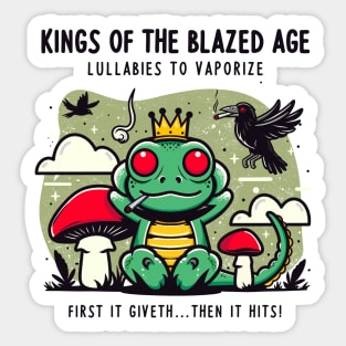 KINGS OF THE BLAZED AGE Sticker